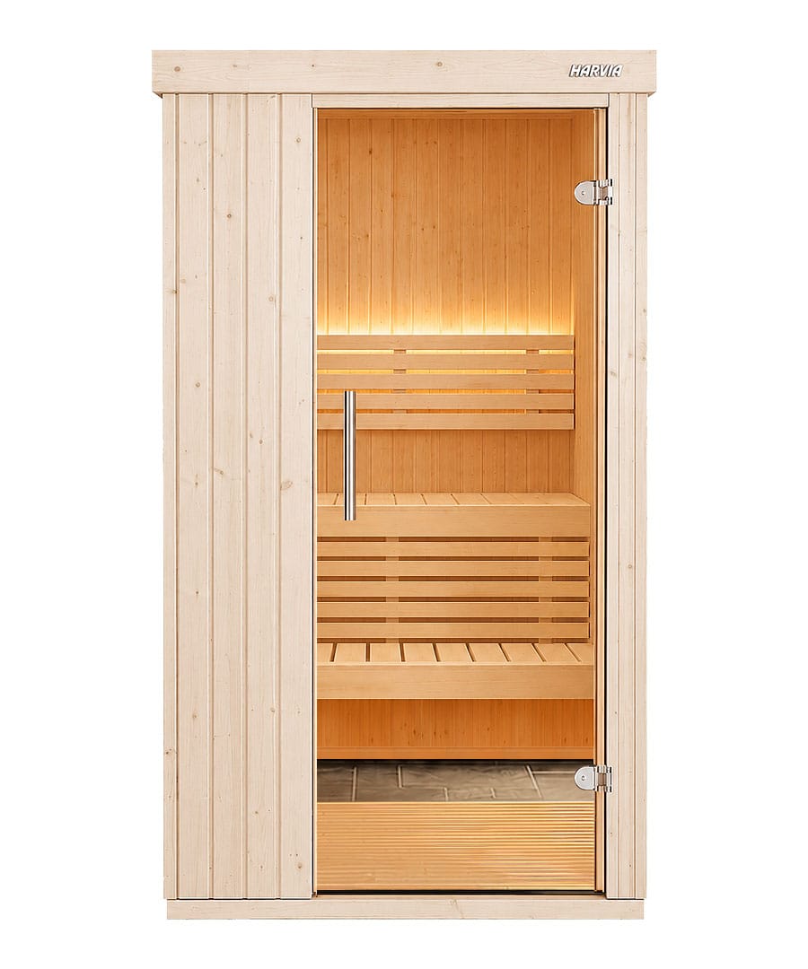 Harvia Variant Mini 1 Person Traditional Home Sauna Kit