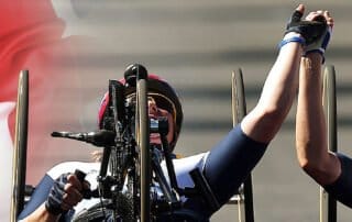 Leisurequip Sponsor Rachel Morris, Paralympic Gold Medallist for the Next Games