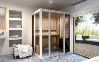 Our 2 Most Popular Tylo Saunas with our Domestic Customers in the UK