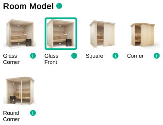 sauna room model