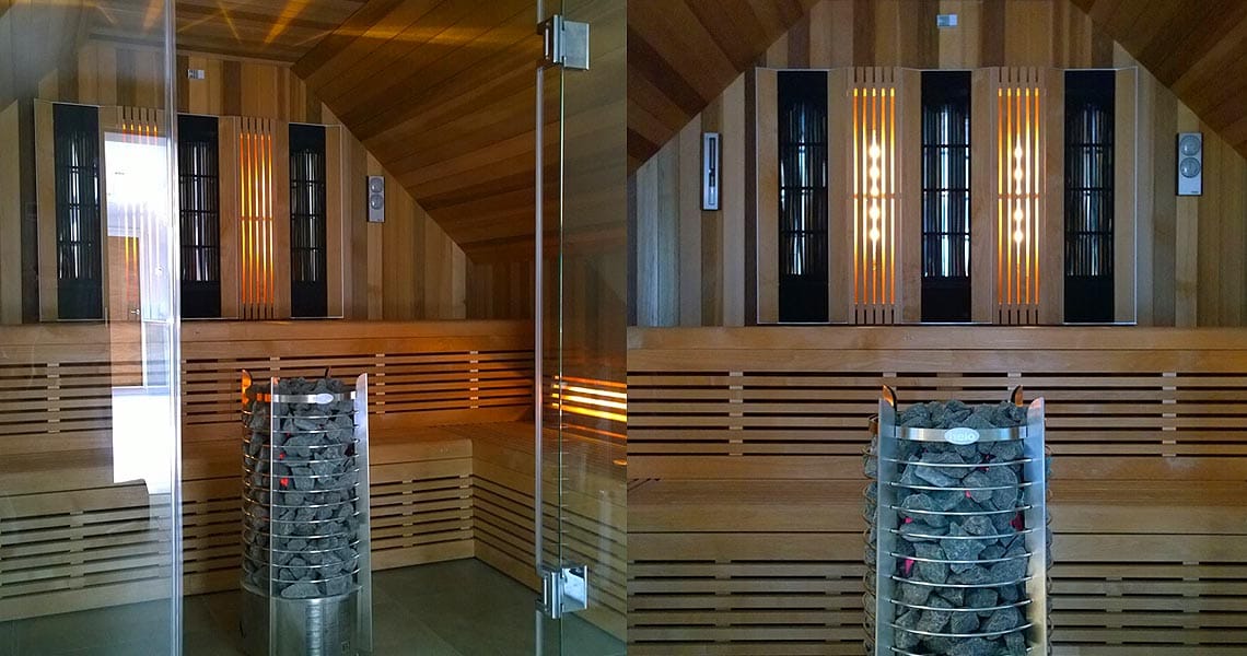 Custom Built Luxury Sauna Installed for Milton Keynes Client