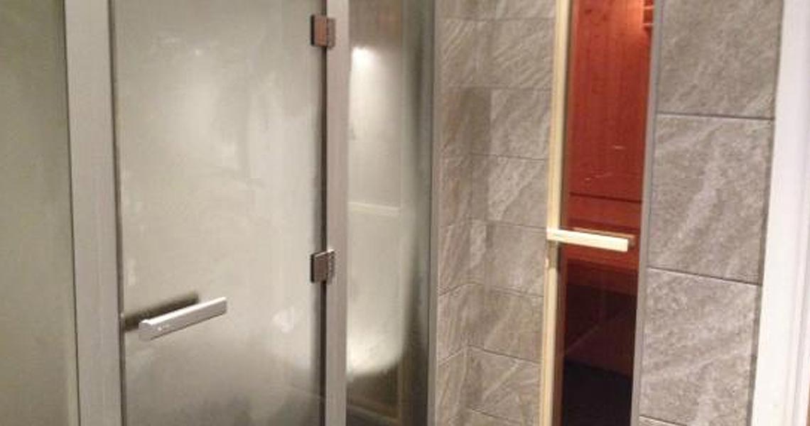 Pre-fabricated Steam Room Installed in Durley Dean Hotel Bournemouth