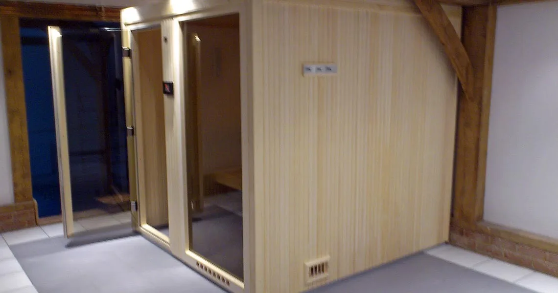 End of the Line as we Install the Final Tylo Grand Luxe Sauna