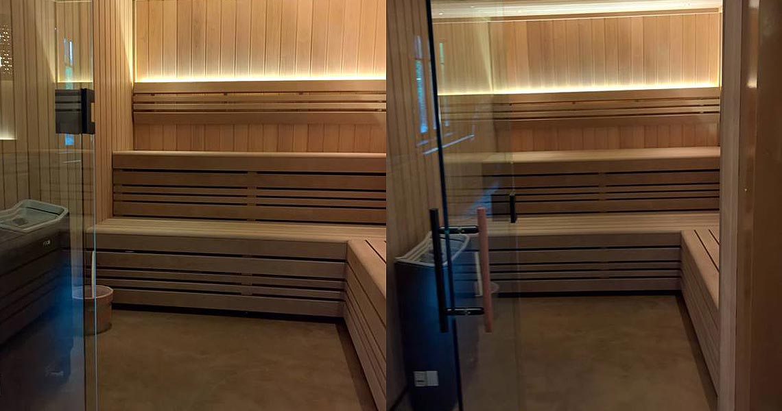 Custom Home Sauna, Steam Room and Hot Tub Installed in Liphook, Hampshire