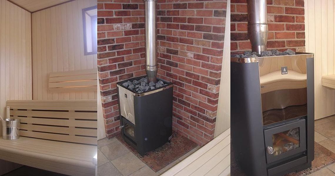 Custom Designed Wood Burning Sauna Installed for Norfolk Client