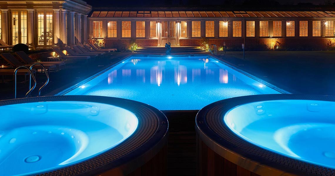 Twin Wooden Hot Tubs Installed in Cliveden House Hotel London