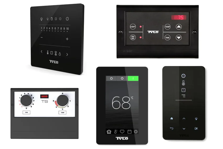 Example: There are many control panels for your DIY home sauna