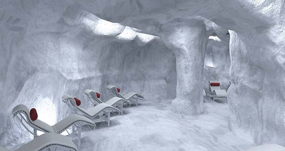 Salt cave spa