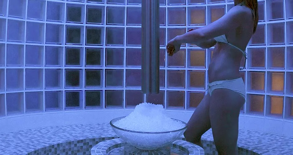 custom built ice igloo