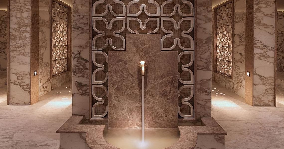 water feature hammam spa