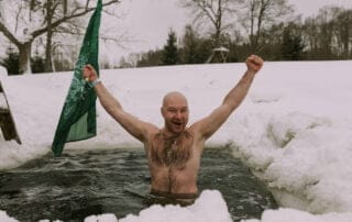 The Annual Winter Sports Sauna Marathon is Underway in Otepää, Estonia