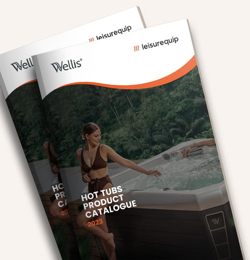 Wellis hot tubs, swim spas and accessories product catalogue