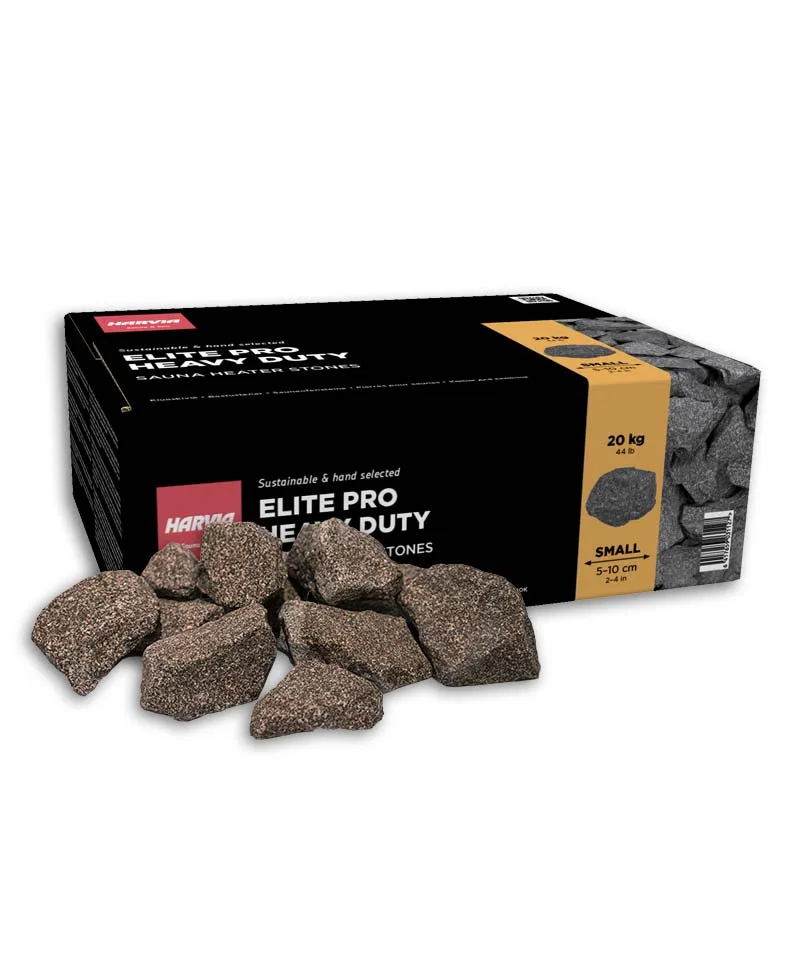 Harvia Elite Pro Olivine Diabase Heavy Duty Sauna Rocks 20kg
