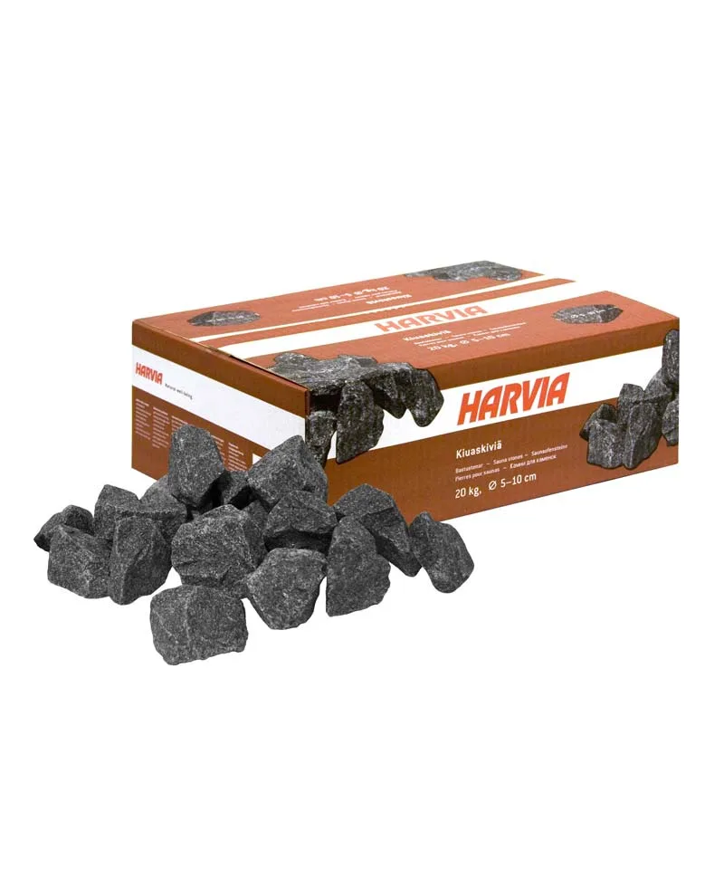 Harvia Olivine Diabase Traditional Finnish Sauna Stones 20kg